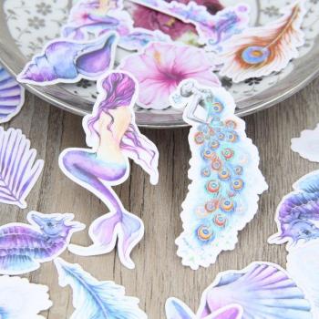 Set Decorativo de Pegatinas Artesanales
