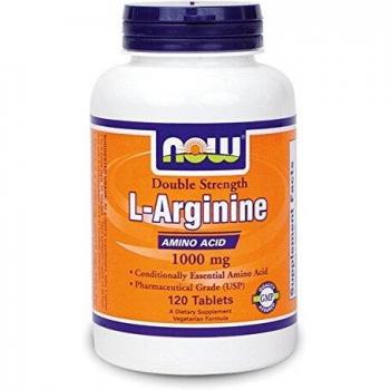 NOW FOODS L‑Arginine 1000 mg – 120 Tablets
