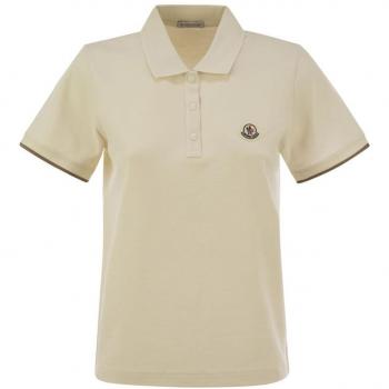 Moncler Women’s White S‑Size Polo Shirt