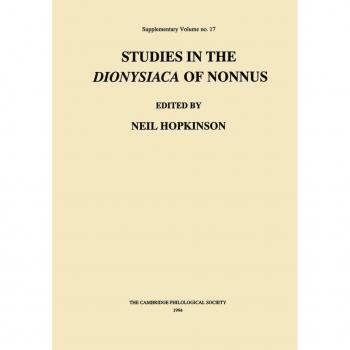 Studies in the Dionysiaca of Nonnus