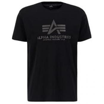 Alpha Ind. Basic T-Shirt Carbon Black/Black M