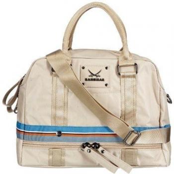 Bolso de mano Sansibar Arnon mujer material sintético color beige 37x19x17 cm
