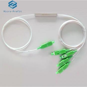 10 Teile SC APC PLC 1X4 Faser Splitter