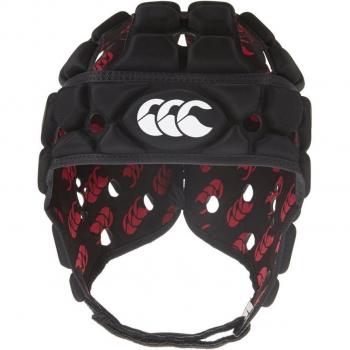 Canterbury Junior Casco con Sistema de Ventilación Negra Grande
