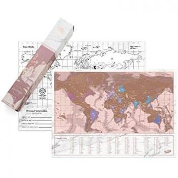 Luckies' Scratch Off Map