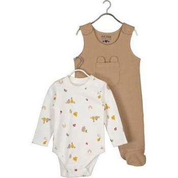 Set bebè Blue Seven: Body e Tutina Dado