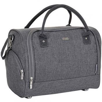 LCP Kids große Baby Wickeltasche mit verstellbarem Schultergurt und Wickelunterlage