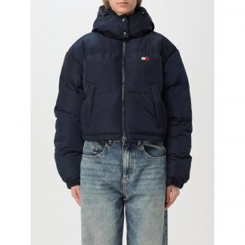 Casual‑Figurbetonte Steppjacke „Alaska Puffer“ – Logostickerei – Tommy Jeans – M (38)