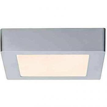 Paulmann Square LED Panel, White, 17x17cm
