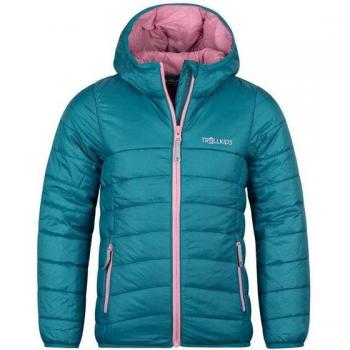 Chaqueta Eikefjord Verde Trollkids