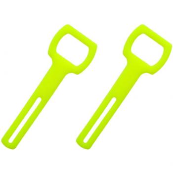 Sangles de support de poulpe, 2 pièces, en silicone pour plongée et snorkeling