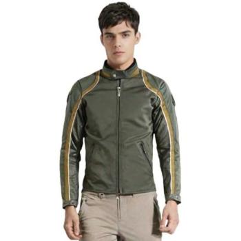 Helstons Phoenix Mesh Giacca Moto Verde Marrone L – Modello Eco