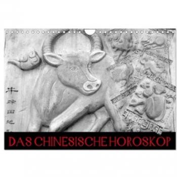 Das Chinesische Horoskop / Geburtstagskalender (Wandkalender 2024 DIN A4 quer) CALVENDO Monatskalender