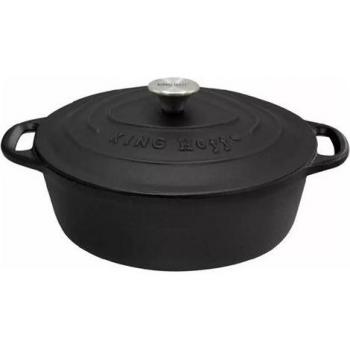 Casseruola doppia in ghisa 33 cm 6,2 L – Kinghoff Kh‑1531