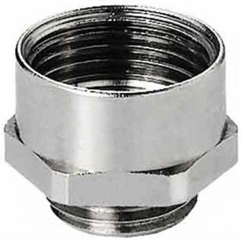 Prolungamento M20 a M25 in Ottone Nichelato
