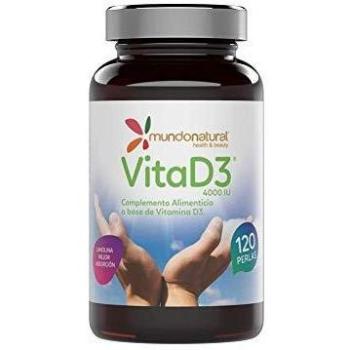 Mundo Natural Vita D3 4000 Ui 120 perlas