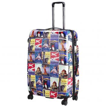 Saxoline 61 cm 4‑Rad Trolley Poster – Retro Stil