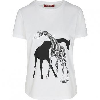 Max Mara Women's T-Shirt, Rita, White, Size L