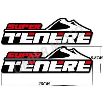 Etiquetas Reflectantes para Maletas de Yamaha Super Tenere