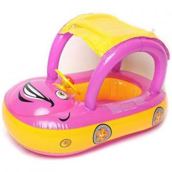 0-3 Years Rubber Baby Float with Steering Wheel