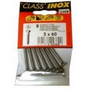 Vis Inox Agglo TF Pozi 4x40 Sécurisac 21 PCE
