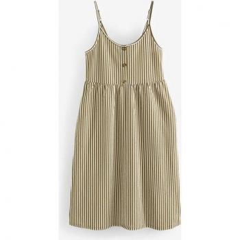 Next Leichtes Sommerkleid mit Trägern und Knopfverschluss