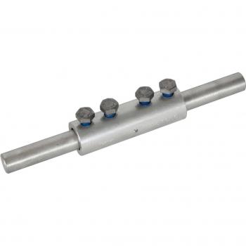 Aluminium-Verbindungsmuffe Dehn 385216 – Durchmesser 16 mm, Länge 16 mm, m. 4