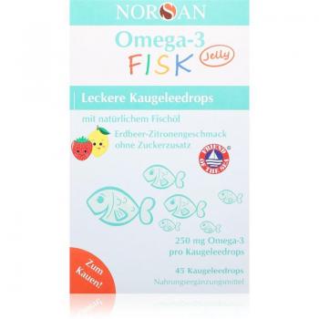 Norsan Omega-3 Fisch Jelly für Kinder 45stk