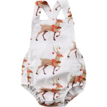 Barboteuse Noël Cerf 0 à 2 ans