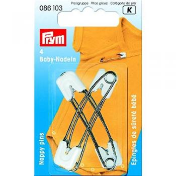 Prym Gentle Pink Nappy Fasteners