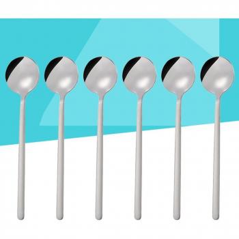 13CM Long Handle Stainless Steel Teaspoons Set