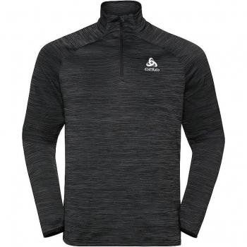 Maglia Odlo Run Easy Half Zip manica lunga nero profondo