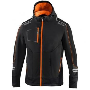 Sparco WorkFlare – Giubbina Invernale TG XX‑L Nero Arancio Fluorescente