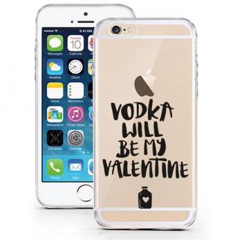 IPhone 6S Bumper Hülle von licaso® für Apple iPhone 6 & 6S Vodka will be my Valentine