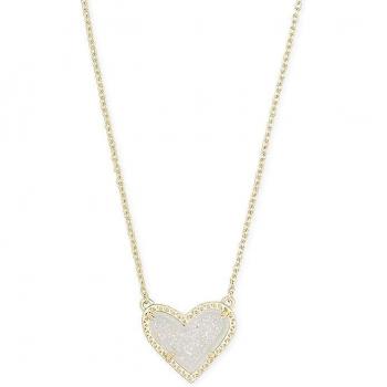 Liangnv Collar colgante de corazón