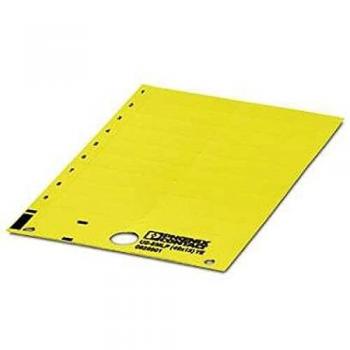 Marquage jaune 49x15 mm pour appareils Phoenix Contact