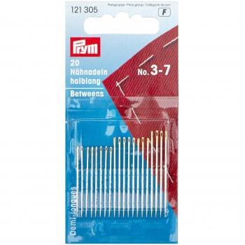 Prym Assorted Betweens Needles, Sizes 3-7