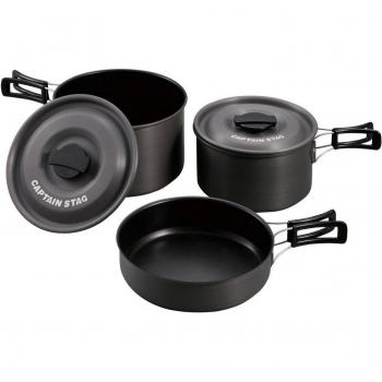 Camping‑Aluminiumkocher Captain Stag – 1,2 L Fassungs­vermögen