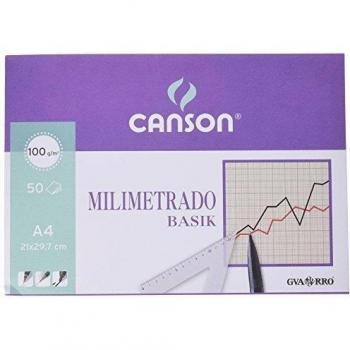 BLOC MILIMETRADO A-4 CANSON 50H 200402861