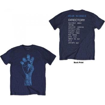 TV On The Radio maglietta unisex adulti cotone con stampa retro blu navy