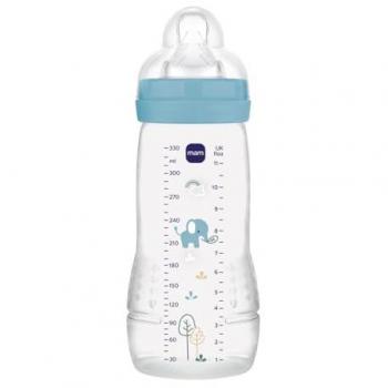 Biberon MAM 330ml Easy Active Océan +6 mois Tétine débit X