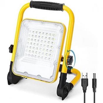 Faro ricaricabile 30W IP65 orientabile 360°