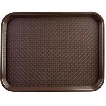 Kristallon Medium Fast Food Tray in Brown