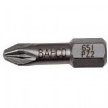 Puntas de Atornillar Bahco 65I 10 Unidades 25 mm ¼” (Acero Inox)