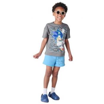 Grey Sonic Boy’s Daywear Ensemble – 7-8 Year Olds