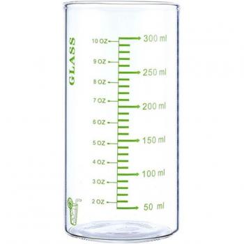 Einfache Glas-Messbecher Tasse