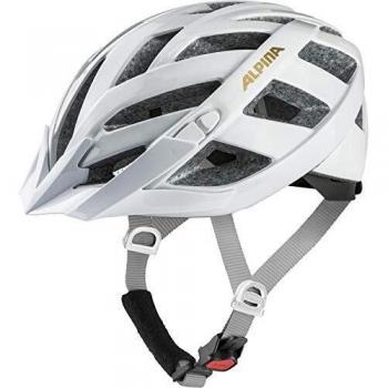 Alpina Women's PANOMA Classic Bicycle Helmet, White-Prosecco, 52-57 cm
