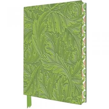 Flame Tree Studio Embossed William Morris Green Journal