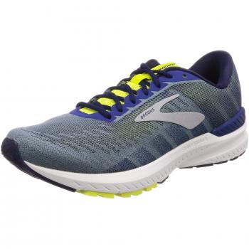 Brooks Ravenna 10 Herren Laufschuhe, Sodalite/Lime/Dark Navy, 45.5 EU