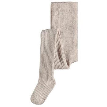 Bambina NKF Collant Beige con Coste
